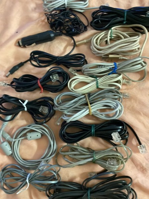 Charging cables pack of 16 new for mobile phones