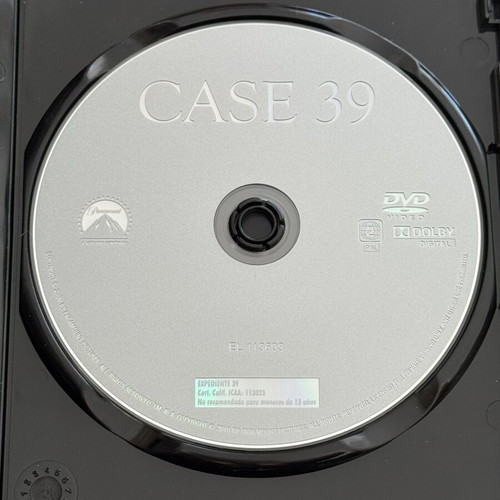 Case 39 DVD movie with Greek subtitles