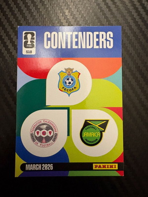 Contenders 518 Panini FIFA World Cup 2026 Adrenalyn card like new
