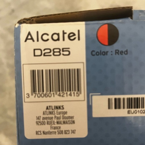 Σταθερό τηλέφωνο Alcatel ασύρματο πορτοκαλί σαν καινούργιο