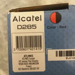 Σταθερό τηλέφωνο Alcatel ασύρματο πορτοκαλί σαν καινούργιο