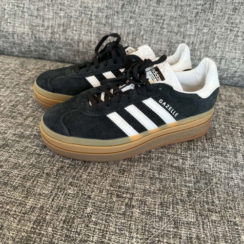 Adidas Gazelle sneakers like new, women's size 38.5, suede and leather