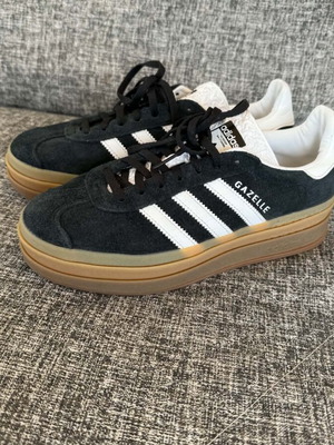 Adidas Gazelle sneakers like new, women's size 38.5, suede and leather