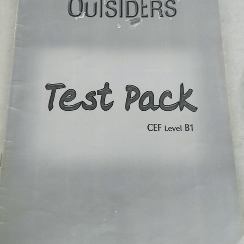 The Outsiders B1 Test Pack and Audio CD like new