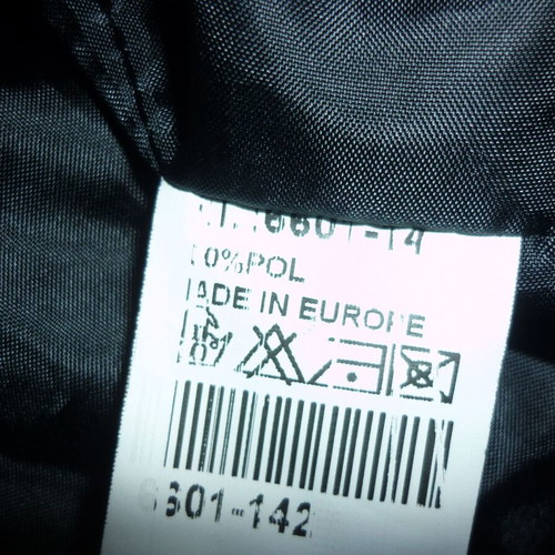 Women's sleeveless black polyester medium vest used