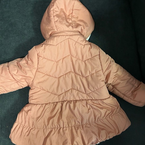 Mayoral pink jacket with stars 18 months like new, 86cm