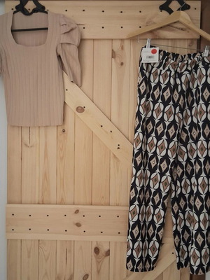New Look summer set like new, size M, beige
