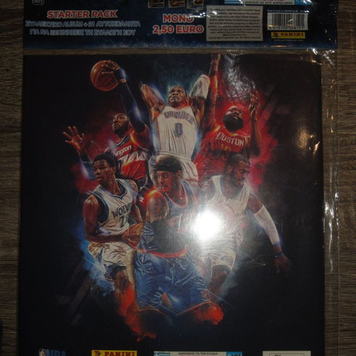 NBA Album 2015-16 Starter Pack closed with stickers new