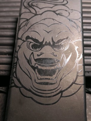 Fujin 24 Tube Mech Mod μαύρο και χρυσό καινούργιο