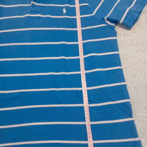 Polo Ralph Lauren polo shirt, size large, blue and white