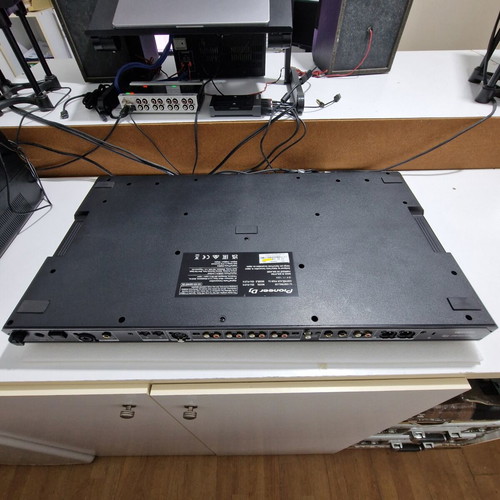 Pioneer DDJ-FLX10 DJ controller used with soft case and music collection