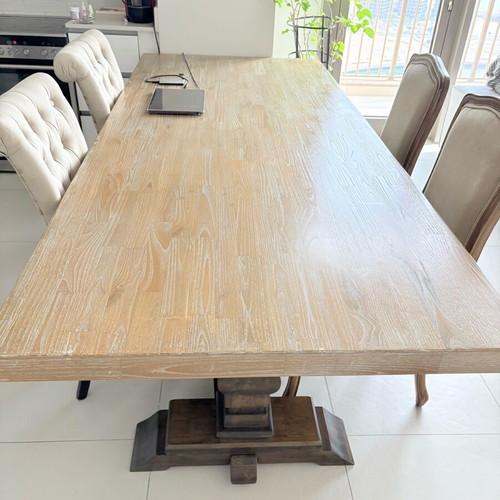 Wooden monastery table like new