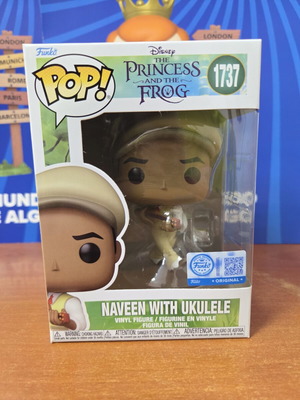 Funko Pop Disney The Princess and the Frog Naveen with Ukulele new exclusive figure