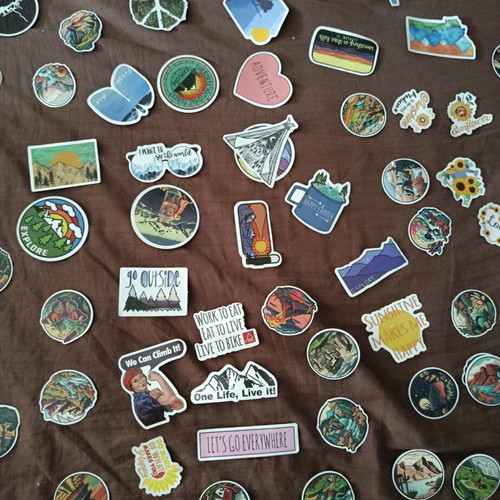 Decorative stickers like new, pack of 90