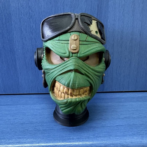 Eddie Aces High Iron Maiden 3D printed hand-painted bust new