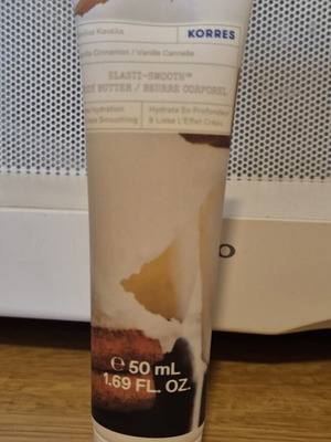 Korres Elasti-Smooth Body Butter Vanilla Cinnamon 50ml new sealed