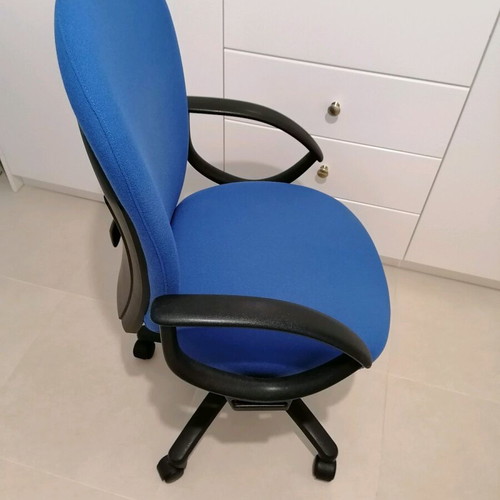 Sato Office Chair fabric like new with ergonomic adjustments