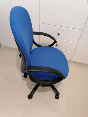 Sato Office Chair fabric like new with ergonomic adjustments