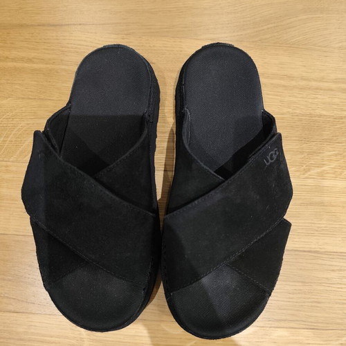 Ugg sandals size 39, like new, black
