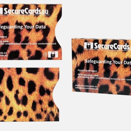 Card holder with RFID protection like new