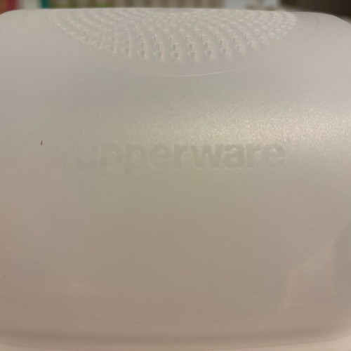 Small Tupperware Cheese Container new