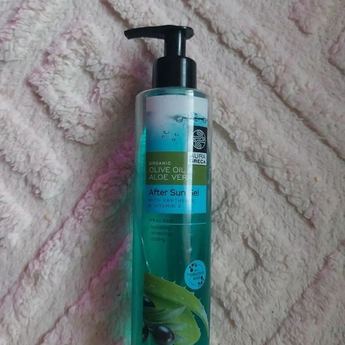 Aura Greca After Sun Gel with Aloe Vera & Panthenol 250ml used