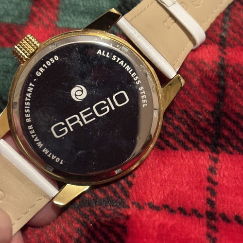 Gregio women's watch white and gold like new