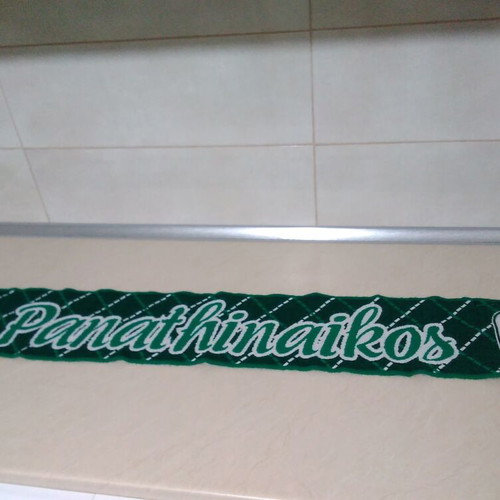 Panathinaikos 100 Years Anniversary Scarf like new, authentic