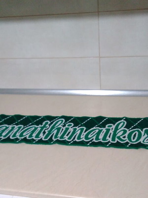 Panathinaikos 100 Years Anniversary Scarf like new, authentic