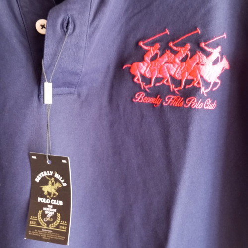Beverly Hills Polo Club polo shirt new, size 3XL, dark blue
