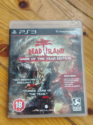 Dead Island Game of the Year Edition PS3 game used