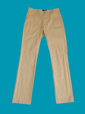 Dockers Extra Slim Fit Chino Pants like new, yellow beige, size 32x34