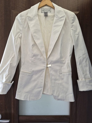 White women's blazer like new, size S/M