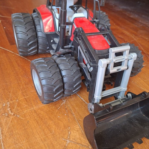 Bruder toy tractor