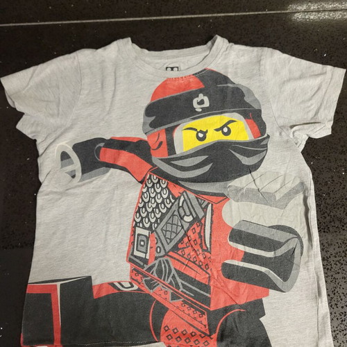 Lego Ninjago kids t-shirts used for ages 7-8