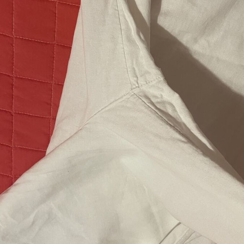Marks & Spencer Plus Size White Linen Trousers like new, size 18