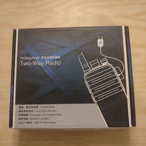 Baofeng BF-C5 Plus 5W Two-Way Radio like new, UHF 400–470MHz