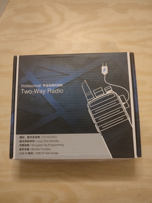 Baofeng BF-C5 Plus 5W Two-Way Radio like new, UHF 400–470MHz