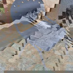 Καρέκλες φροντιστηρίου σαν καινούργιες, πακέτο 20, γκρι ανθρακί