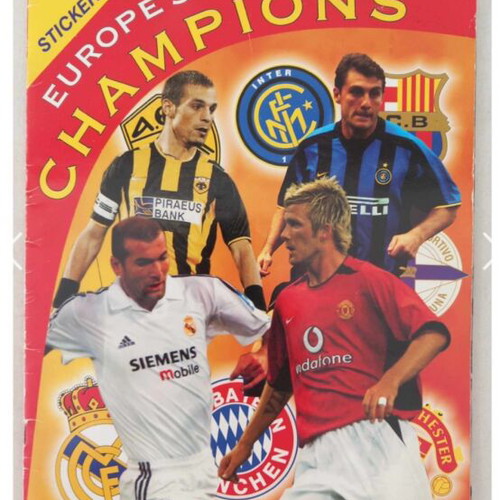 Άλμπουμ αυτοκόλλητων Europe's Champions μεταχειρισμένο
