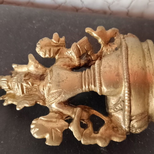 Brass Tara statue like new