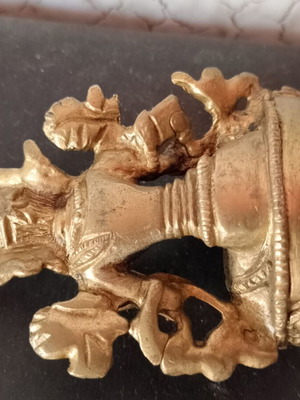 Brass Tara statue like new