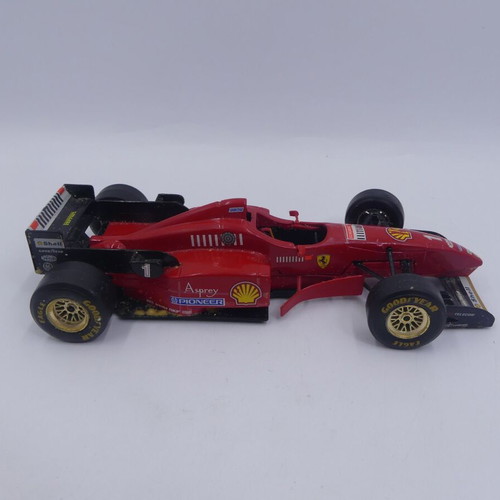 Ferrari F1 F310 Schumacher used 1/24 scale model by Burago 18 cm