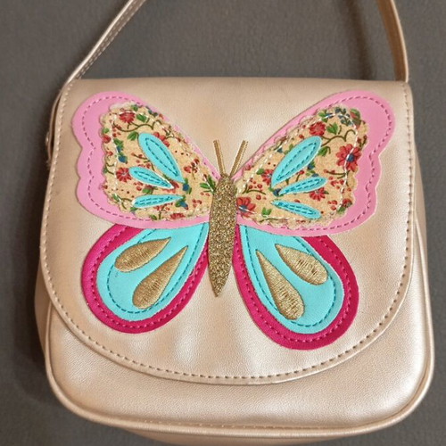 Angels crossbody bag like new, multicolored for girls
