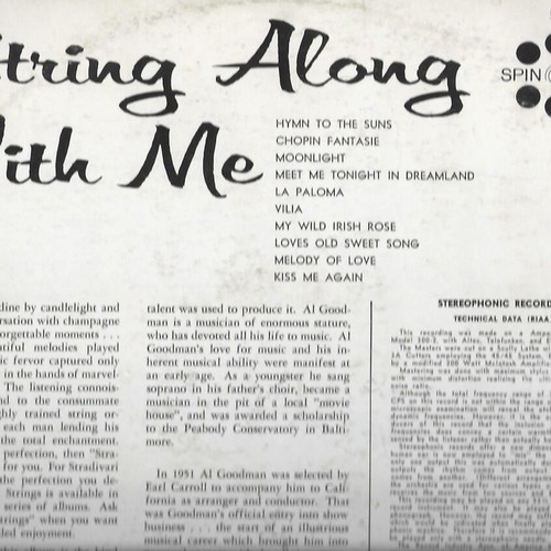 James Mansfield String Along With Me record used