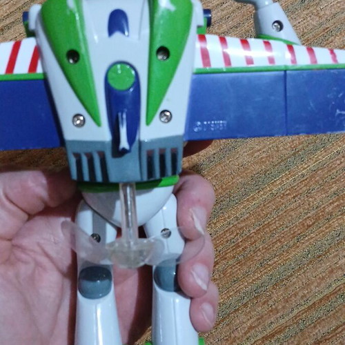 Captain Buzz Lightyear figure used