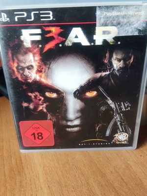 Fear PS3 game, English with manual