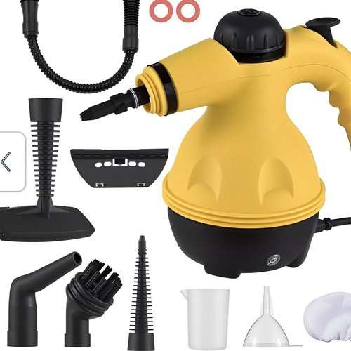 Steam cleaner new with 9 attachments for all surfaces