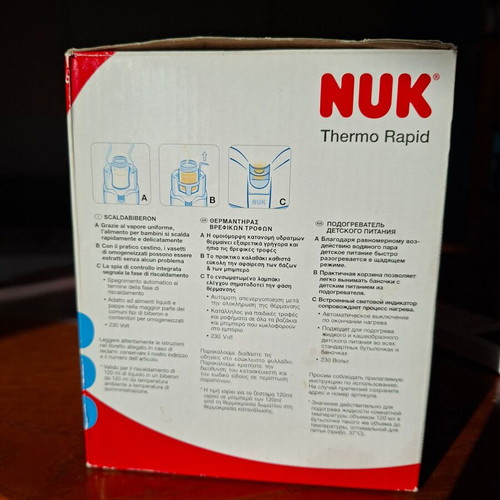 Nuk Thermo Rapid baby bottle and food warmer used