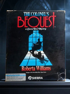 The Colonel's Bequest PC μεταχειρισμένο adventure παιχνίδι, μεγάλη συσκευασία, Sierra